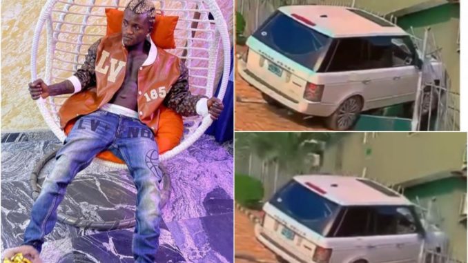 Nigerians react as Portable drags haters over his car crash