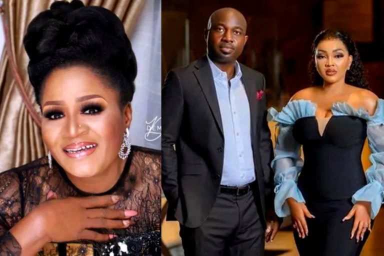 Mercy Aigbe In Fresh Scandal As First Wife Of Husband Kazim Drops Down To Nigeria To Claim Property