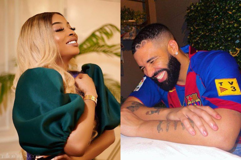 I’m Almost Rich Enough To Date Drake, Tell Him Am Coming – Toke Makinwa Announces