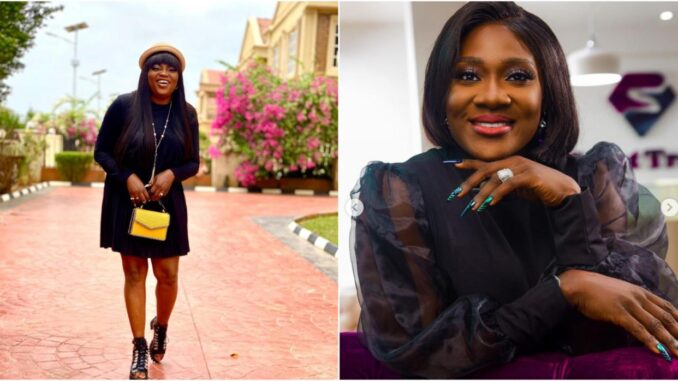 Actress Mercy Johnson praises Funke Akindele as she completely ignores her husband’s drama with his babymama and son