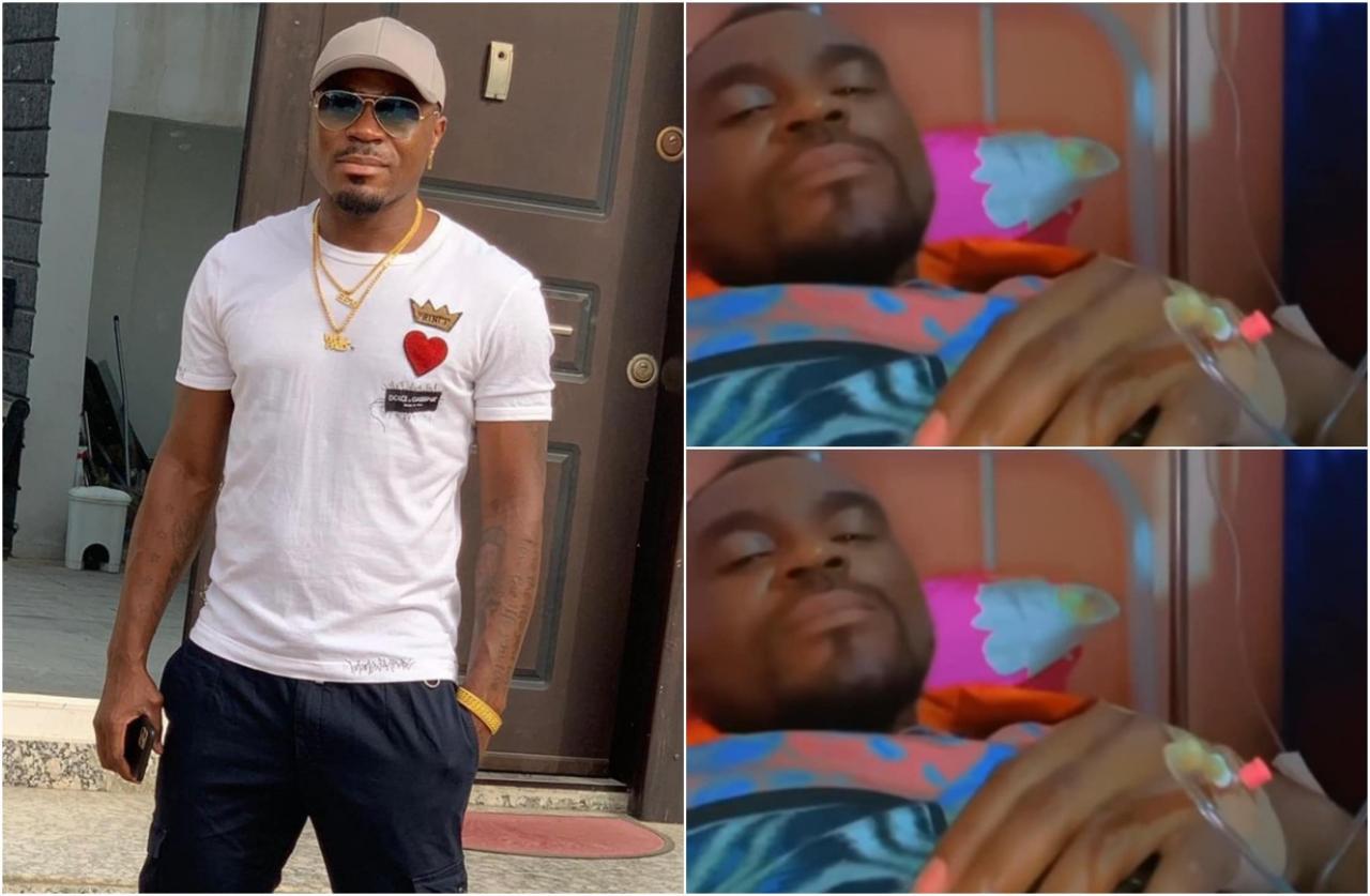 Emmanuel Emenike cries out from the hospital