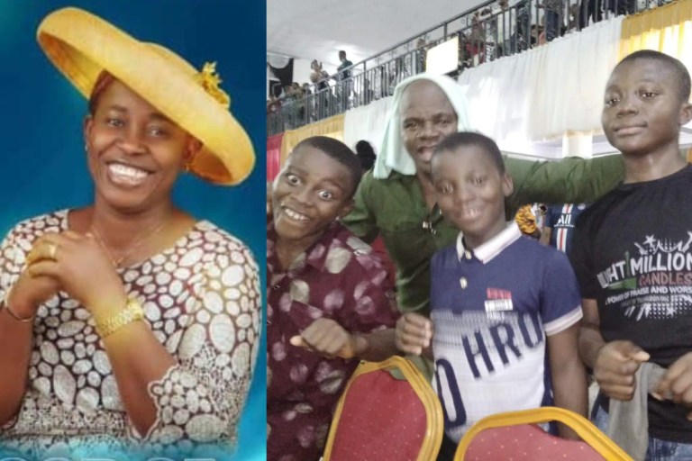 ‘Our Father Seized Our Mother’s Two Cars & Also Told Us That Beating A Woman Is A Good Thing’ – Osinachi Nwachukwu’s First Son Reveals