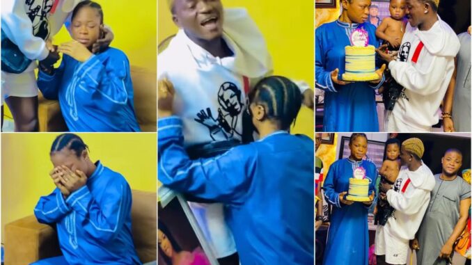 Singer Portable surprises babymama on her birthday