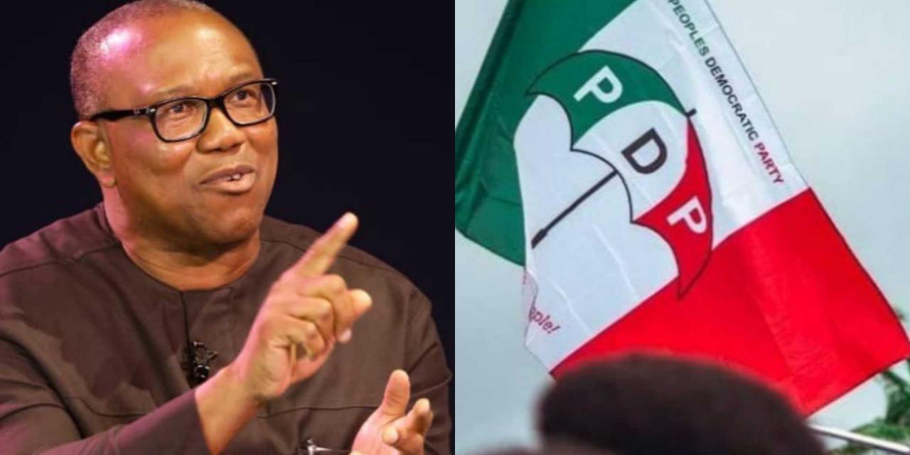 Peter Obi dumps PDP; withdraws from party’s presidential primary