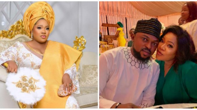 Toyin Abraham reveals whom she will be spending her life time with and it is not Kolawole Ajeyemi