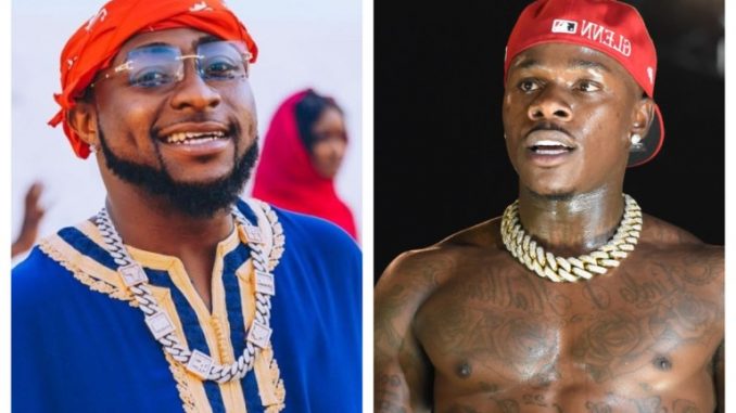 Davido Unveils Release Date For His Song With American Rapper, DaBaby