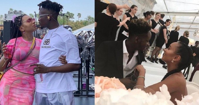 Mr. Eazi and fiancée Temi Otedola share their thoughts on what their wedding will look like