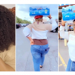 Reactions As Leaked Photos Reveal The Kind Of Job Nkechi Blessing Is Doing In America