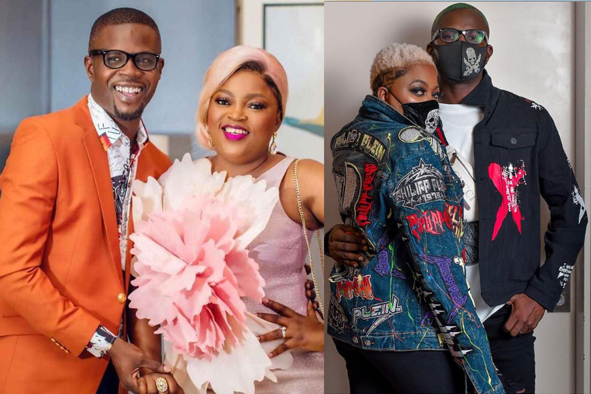 Funke Akindele abandons husband, JJC Skillz as he seeks support for new TV project