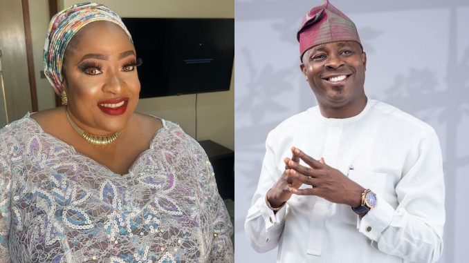 Actress, Foluke Daramola celebrates husband as he becomes the chairman of the Labour Party in Lagos State