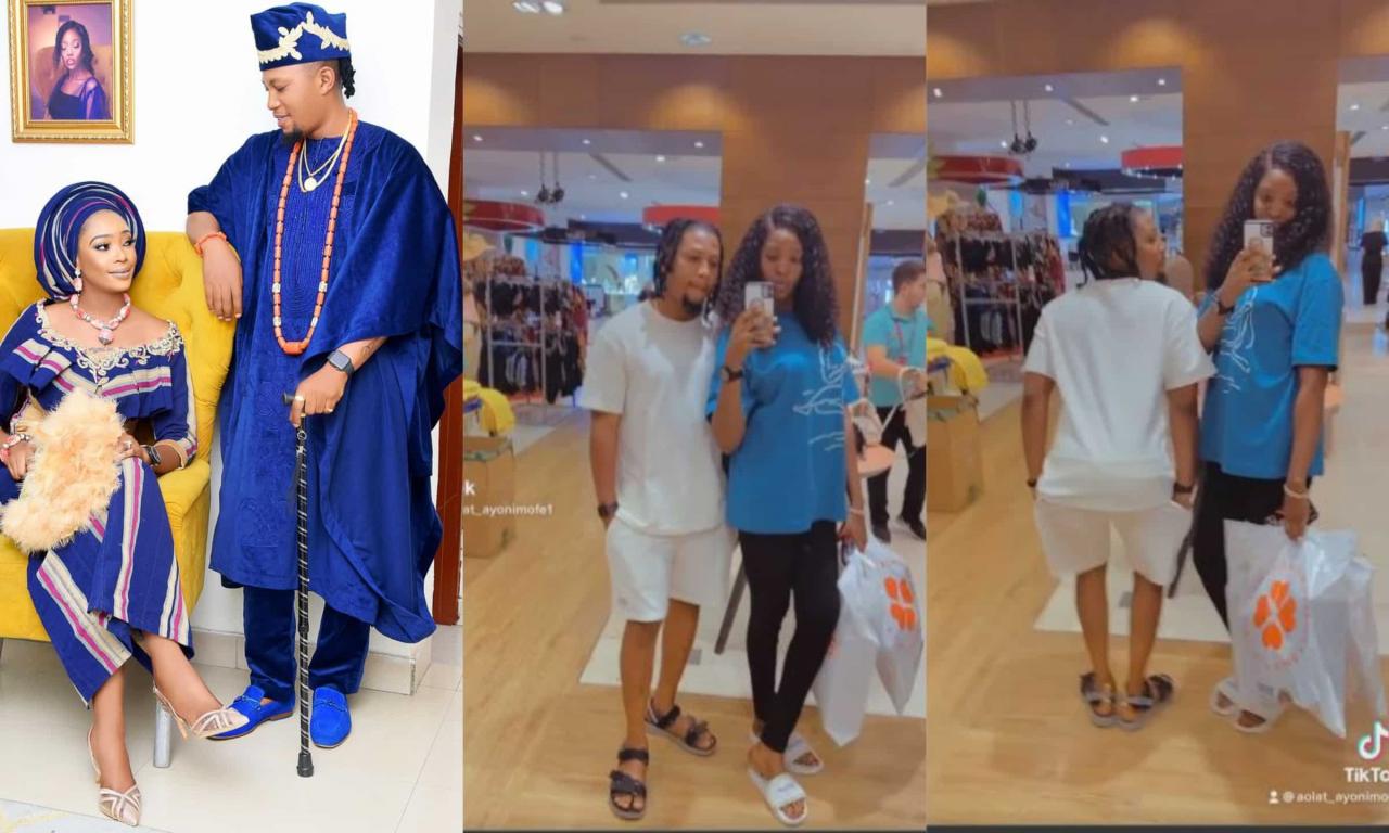 My life without you is body without soul” Yoruba actress Aolat pens sweet message as she shows off her husband