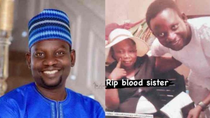 Actor Afeez Owo Mourn The Death Of His Sister