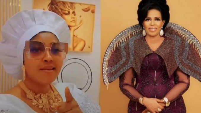 Lola Idije Congratulates Omoborty On Her New Chieftaincy Title In The Church