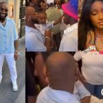 Singer Davido steps out for the first time with his fourth child, Dawson