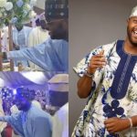 Fans react to Nollywood Actor Femi Adebayo’s unusual handshake