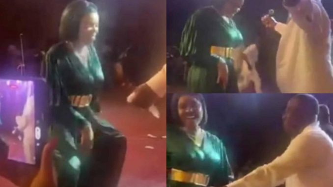 Fans reactions as Iyabo Ojo seductively dance with Kwam1