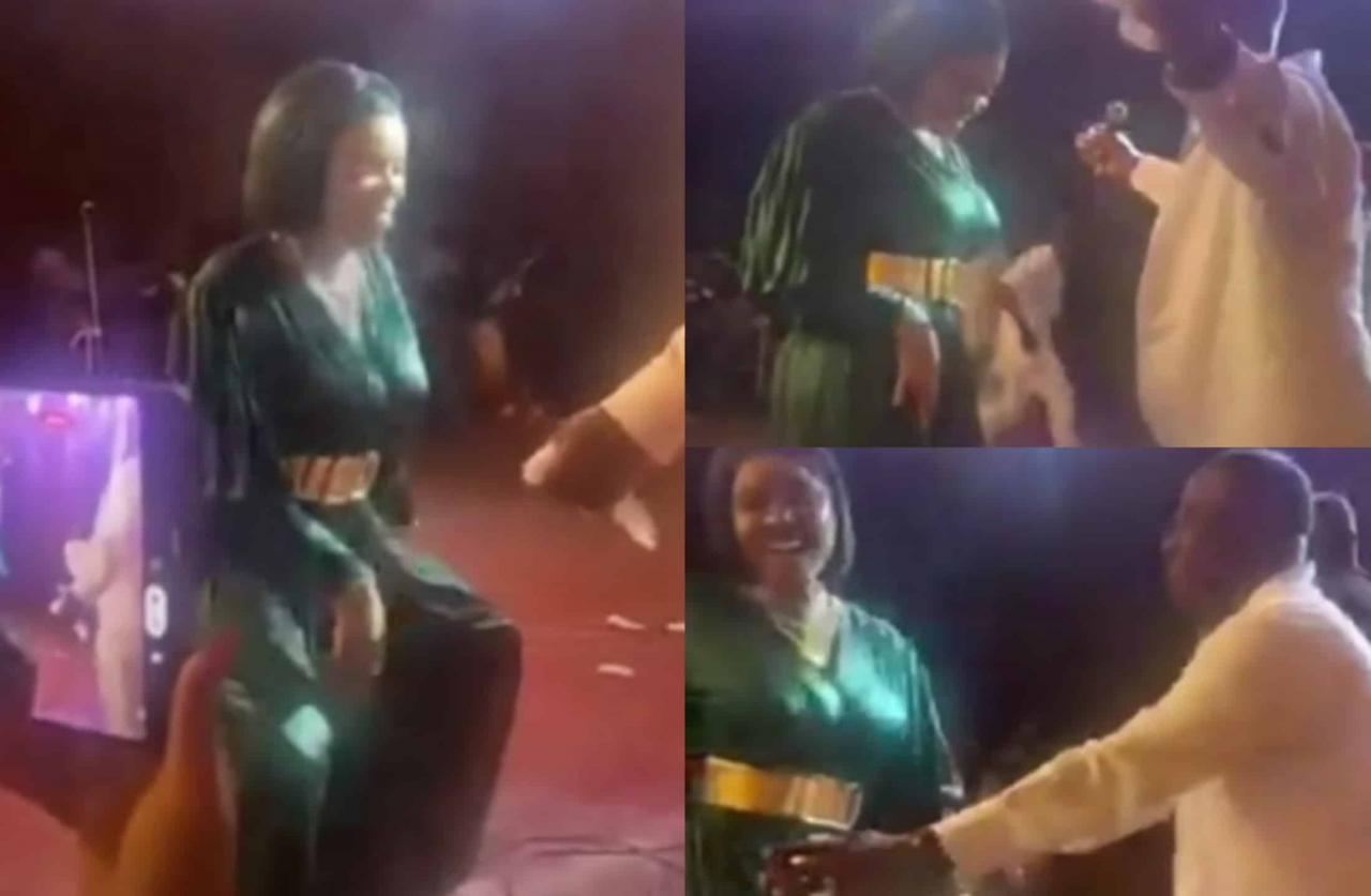 Fans reactions as Iyabo Ojo seductively dance with Kwam1