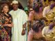 Kwam1’s 50years on stage: Kazim Adeoti queries wife, Mercy Aigbe’s outfit