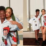 Reactions as Kemi Afolabi shares adorable moment with her daughter