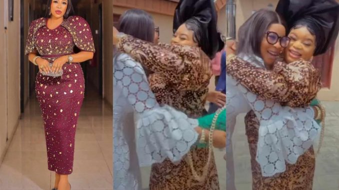 Actress Kemi Korede makes a bride emotional on her wedding day 