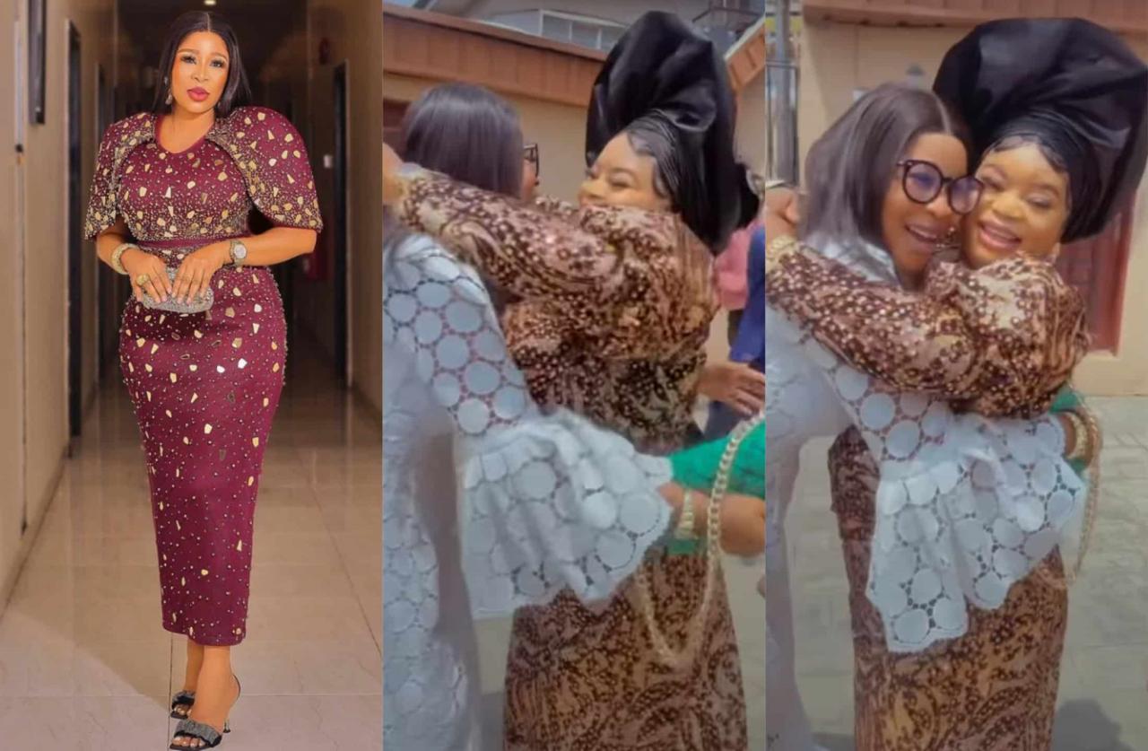Actress Kemi Korede makes a bride emotional on her wedding day