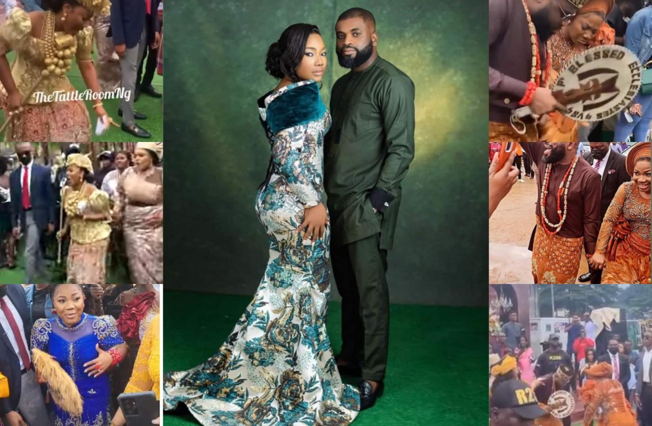 Mercy Chinwo shuts down Port Harcourt for her traditional marriage to Lagos pastor
