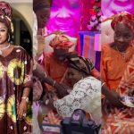 Mide Martins receives surprise from a Grandma at birthday party