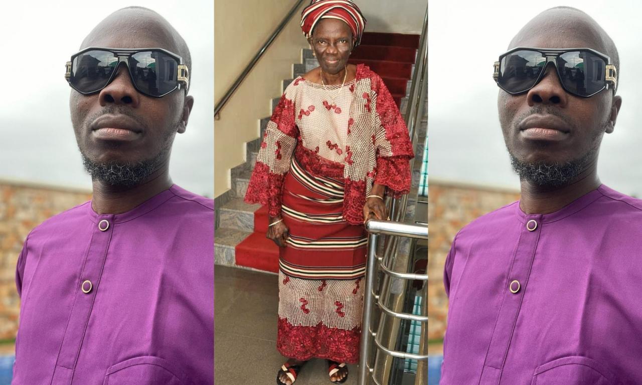 Nollywood stars console Ijebu as he breaks down while mourning his mother