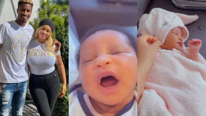 Nollywood stars react as Yetunde Barnabas unveils baby’s full face