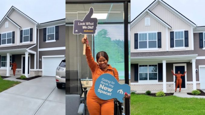 Actress Oluwatosin Shokoya acquires mansion in United States of America