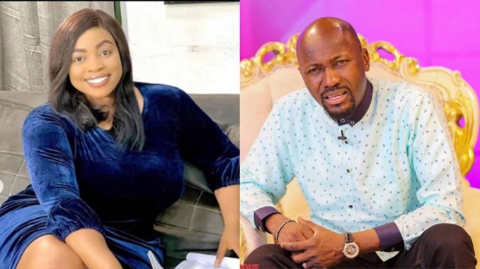 Georgina Ibeh reacts to claims of threesome with Apostle Johnson Suleman