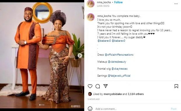 thank you for spoiling me with love baby actor nosa rex wife pens sweet message to each other as they celebrates 7th wedding anniversary photos 39169108625625992435 1 » Naijabulletin