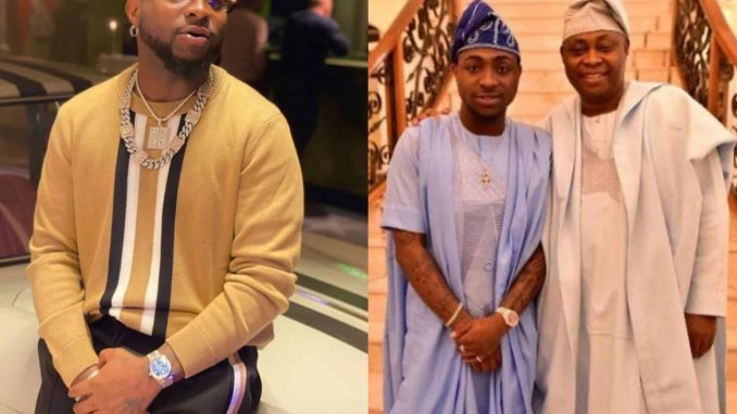 Davido pens heartfelt note to his father, recounts his impact in his life