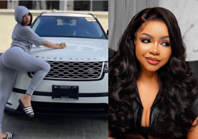 Nengi ‘becomes’ a tout after EFCC allegedly confiscated her Range Rover